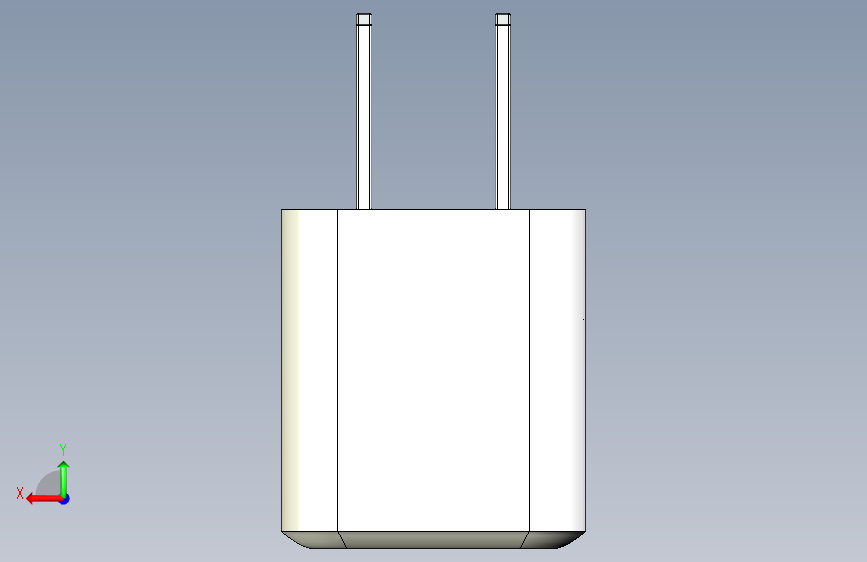 N009884-安克 PowerPort III Nano 背面视图