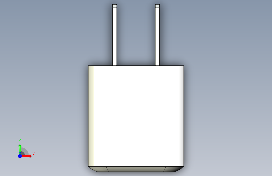 N009884-安克 PowerPort III Nano 正面视图