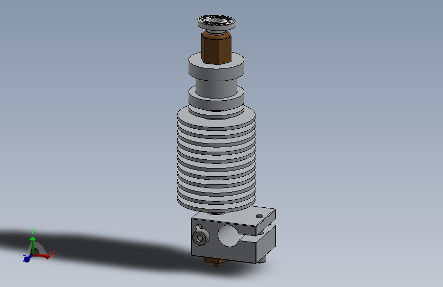 hotend e3d v6用于1个75mm填充1个1