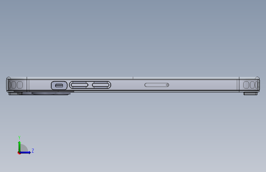 iphone 13 pro max及其外壳11 左侧视图