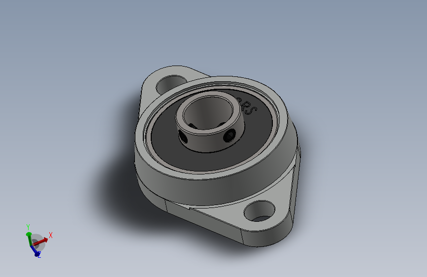 kfl08 8mm锌铝合金法兰垫块轴承rolamento mancal de aluminio 12