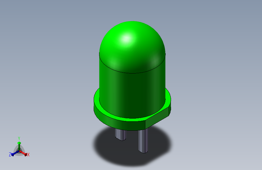 led 3mm绿色3