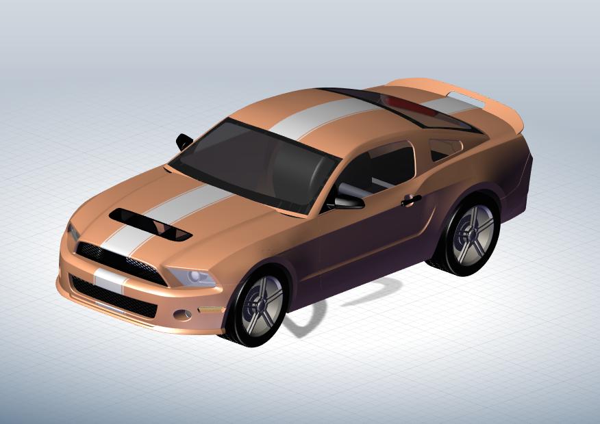 福特野马谢尔比gt500 23