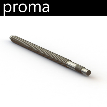滚珠丝杠玻璃sfu 1204由proma 217