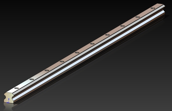 海威hgr15直线导轨600mm 1张1张