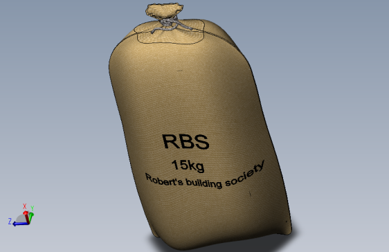 建筑砂混凝土袋15kg 1张4