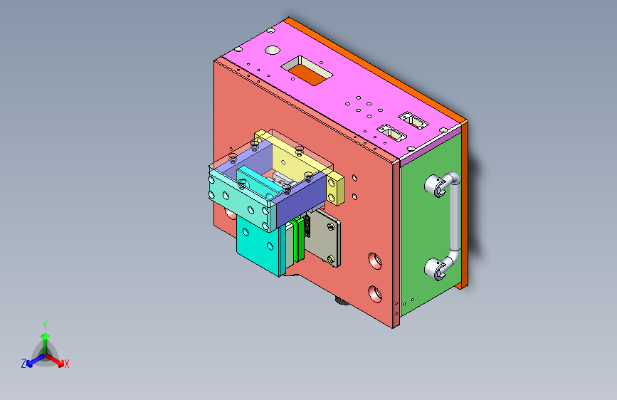 pogopin 测试治具3D模型