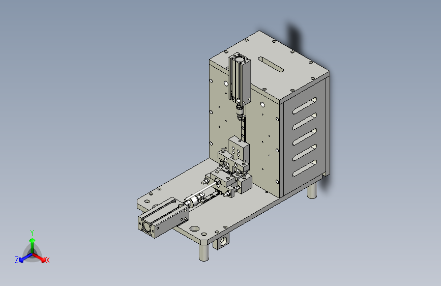 USB电测治具3D模型