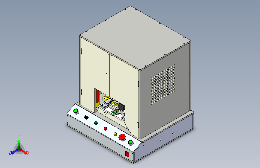 ZH-FD1点检治具3D模型