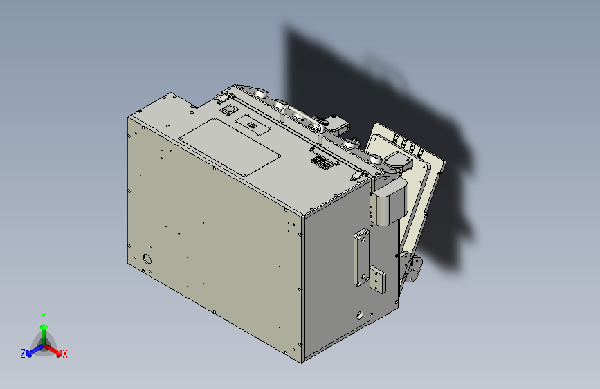半自动化连杆测试治具3D模型