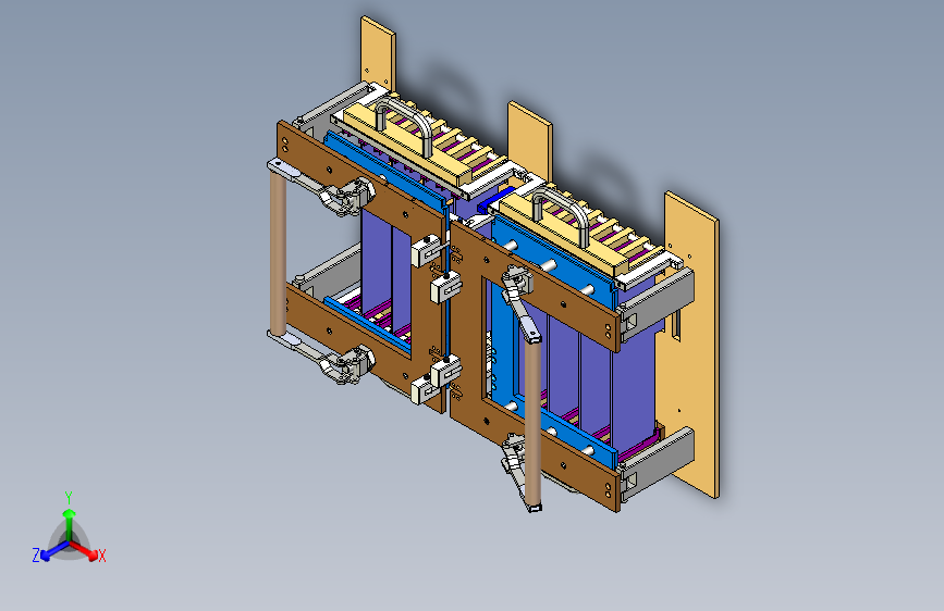 插内存条治具3D图纸