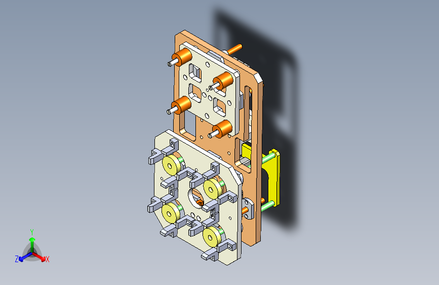 车轮机械手治具3D图纸
