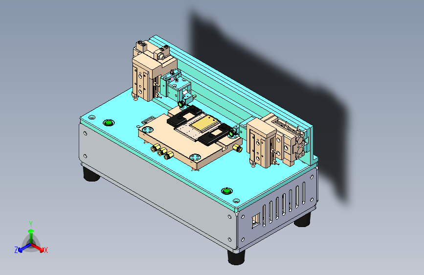 电芯半自动折角机3D模型