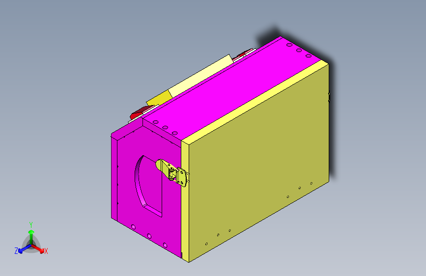 交流充电枪微动开关测试治具3D图纸