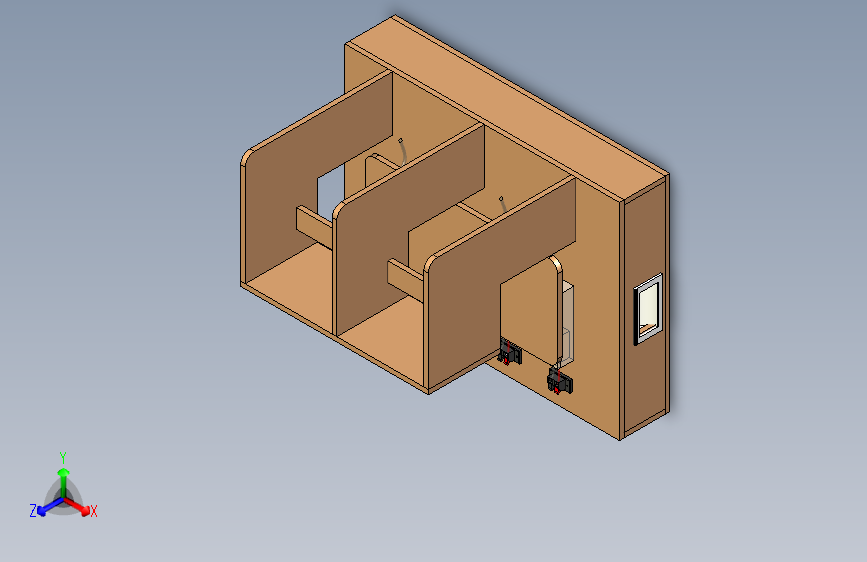 一款PCB高压测试治具3D图
