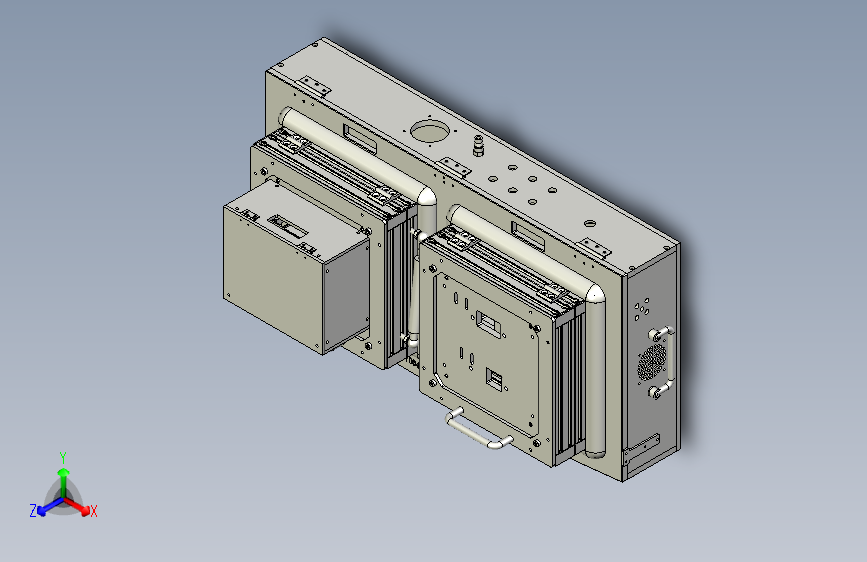一款FCT测试治具3D模型