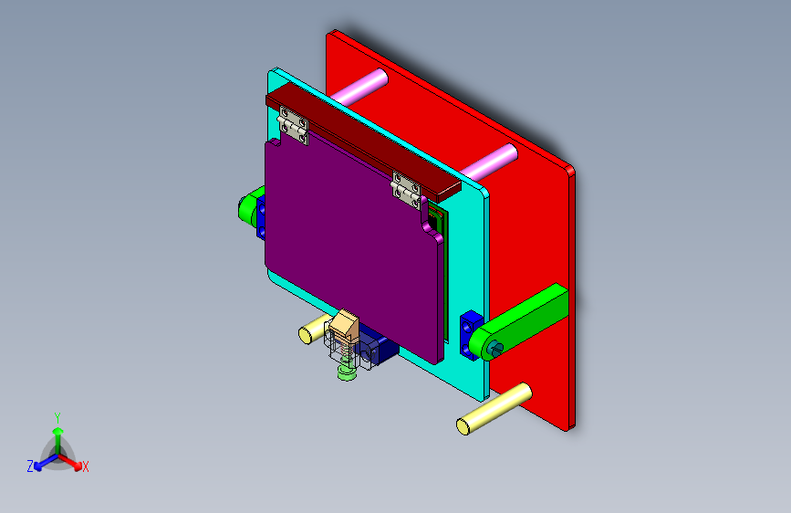 一款焊接治具3D模型