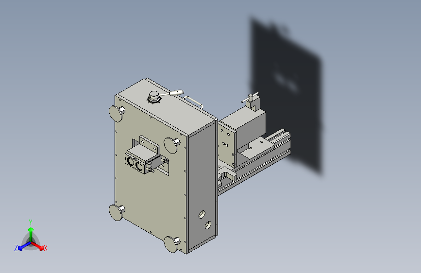 一款压盖治具3D图纸