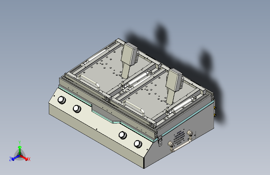 一种测试夹具3D
