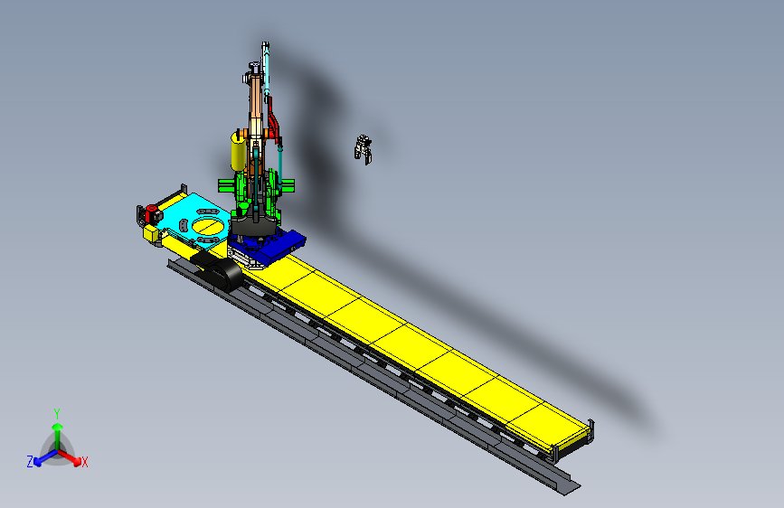 ABB机械夹手3D数模