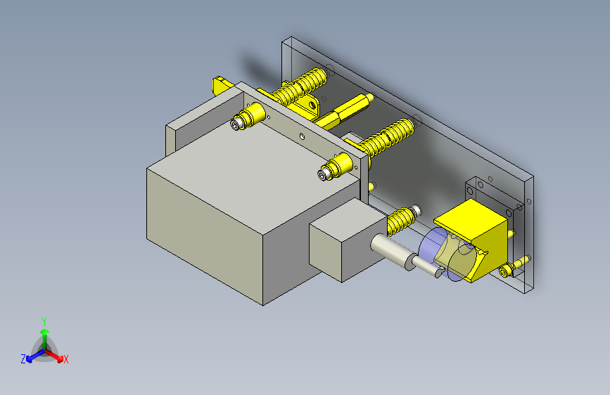某产品表面检查治具3D