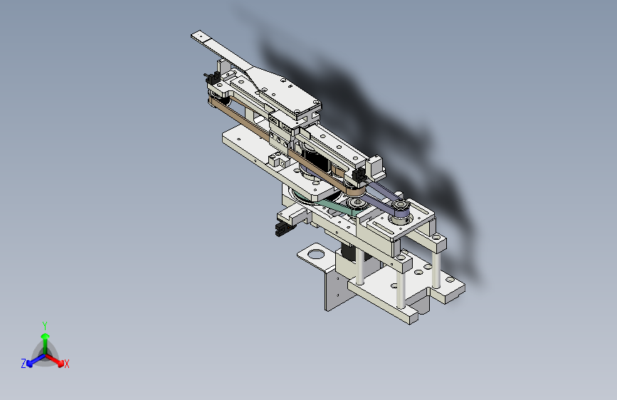 旋转取料机构3D模型