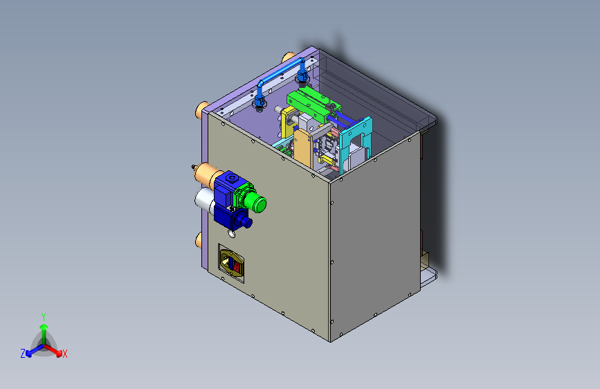 一款产品拆壳治具3D