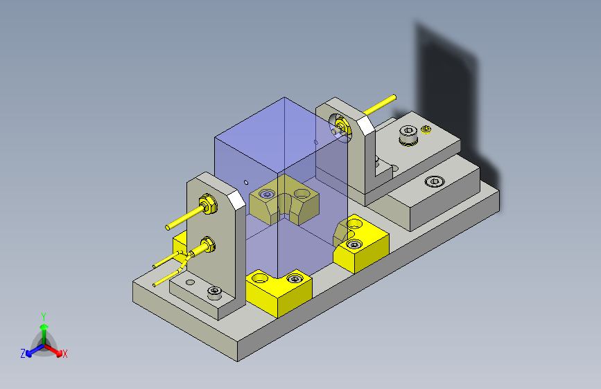 一种角度调整机构3D图纸