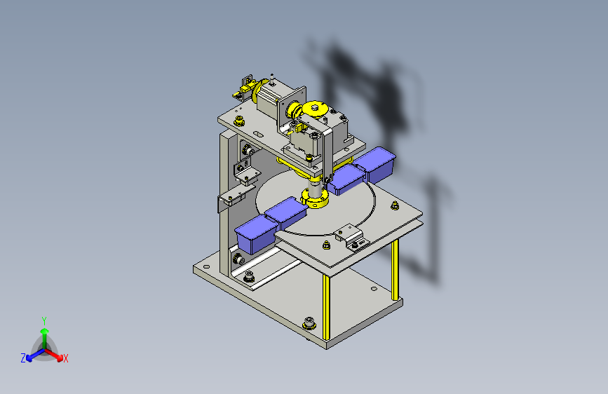 一种旋转工件3D图纸
