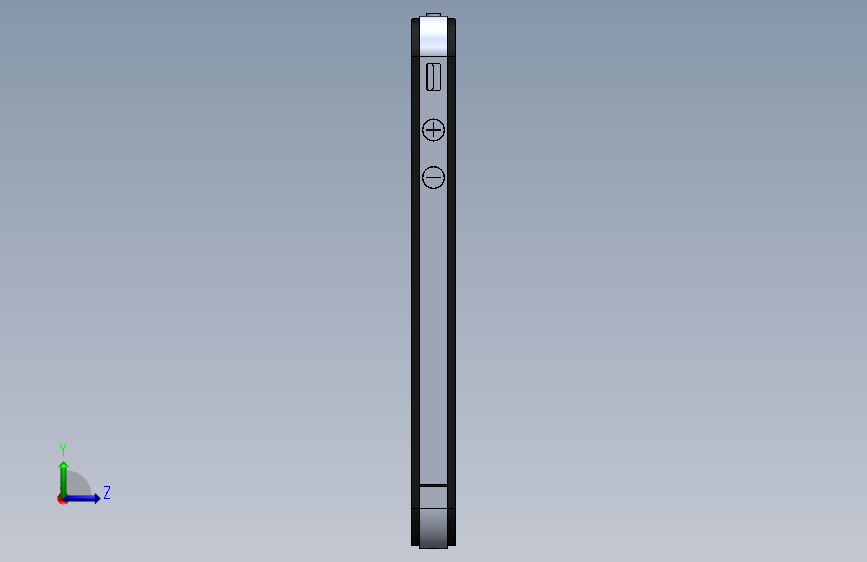 苹果iphone4 左侧视图