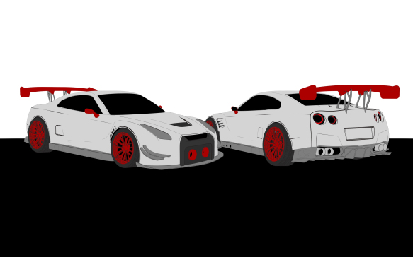 日产gtr r35 gt3 14