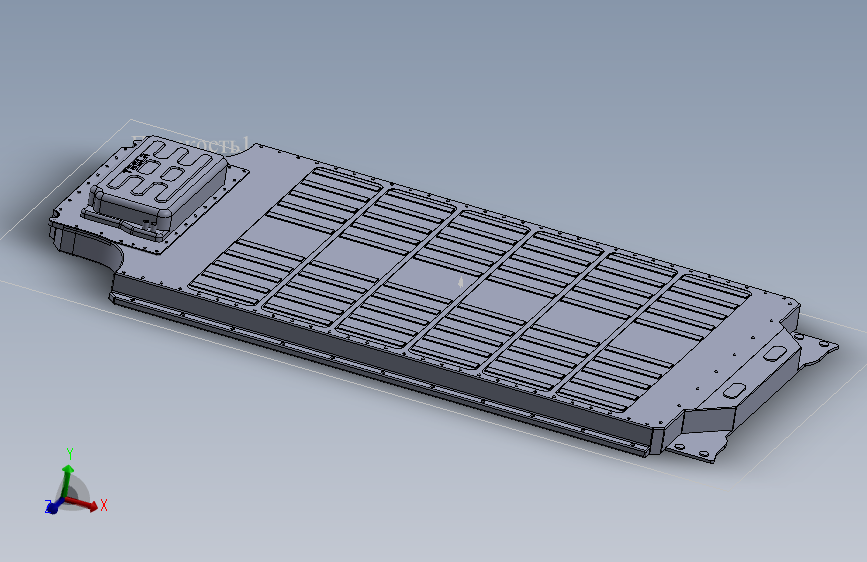 特斯拉s型电池组11