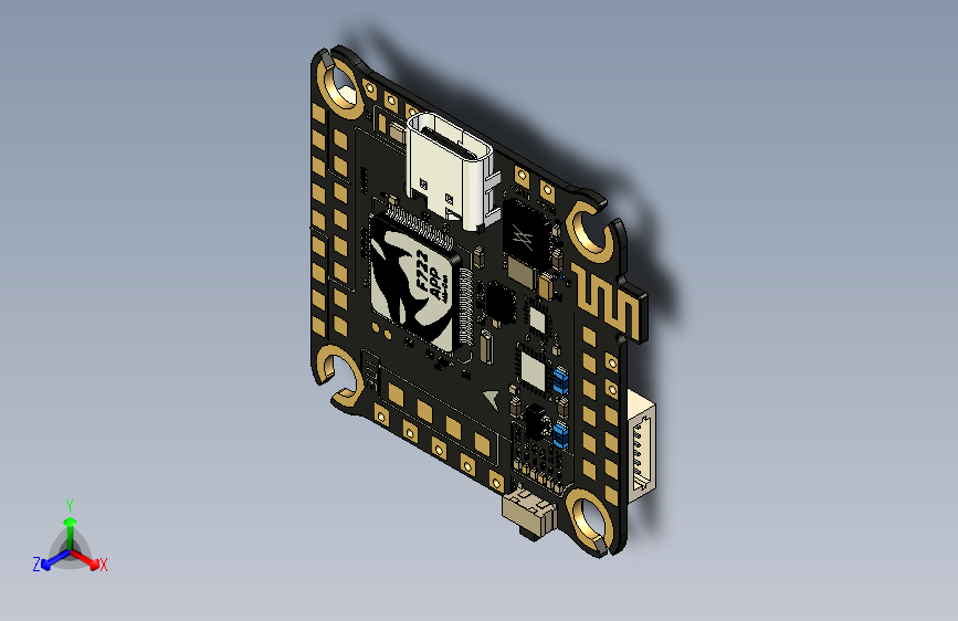 N009973-飞行控制器 Diatone Mamba MK4 F722 APP