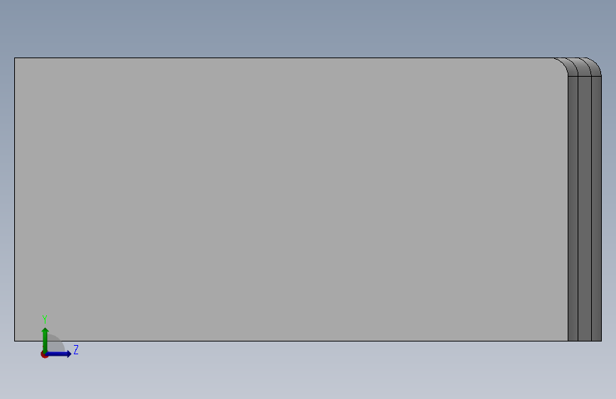 浴缸solidworks 12 左侧视图