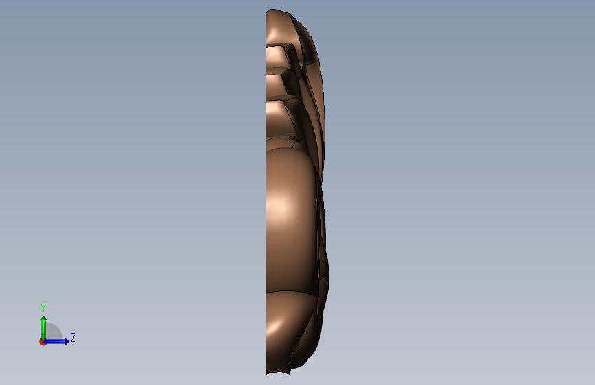 装饰水平001 220 左侧视图