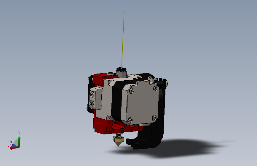 斗牛士makerbot挤出机转换16