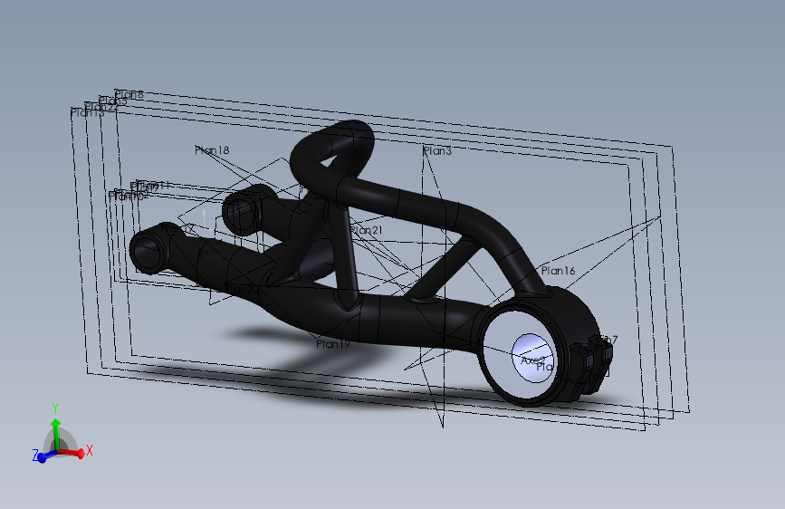 杜卡迪s2r 800 swingarm