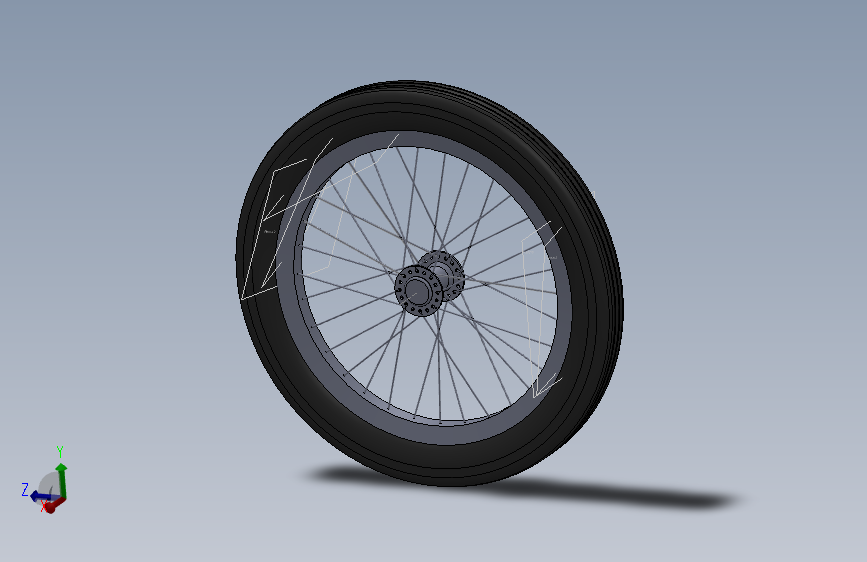 林德bicicleta 11 主视图