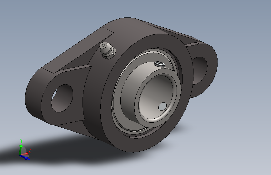 双螺栓法兰轴承frm cjt 05 o25 11_SOLIDWORKS 2015_模型图纸下载 – 懒石网