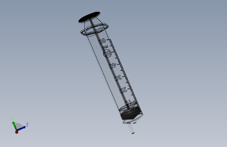 塑料袋60ml注射器10