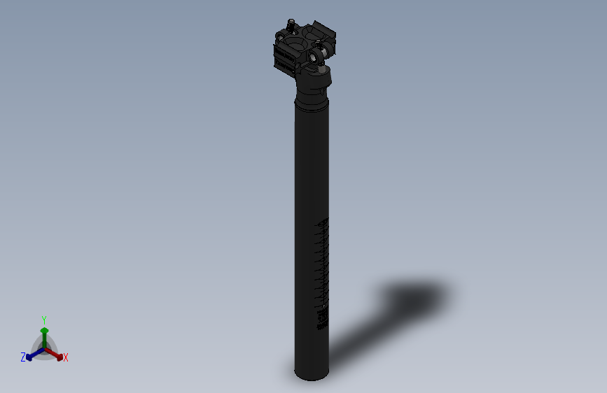 自行车座立柱伊斯顿浩劫30 9mm x 350mm