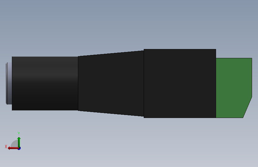 5 5 x 2 1mm直流电源母插孔连接器插头12 背面视图