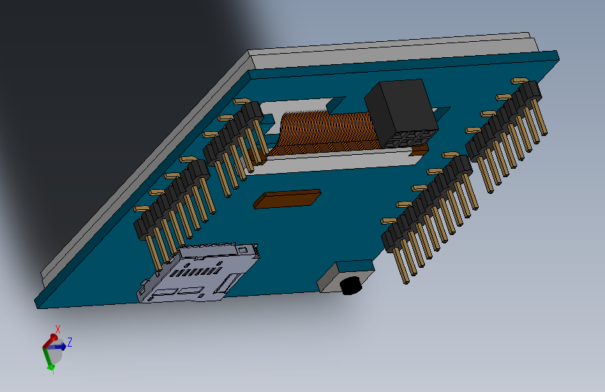 adafruit 2 8 tft lcd屏蔽带帽式触摸和microsd 15