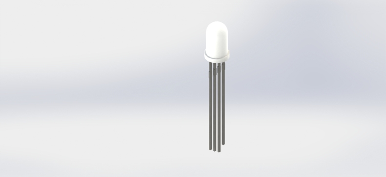 ca rgb led 5mm 1张1