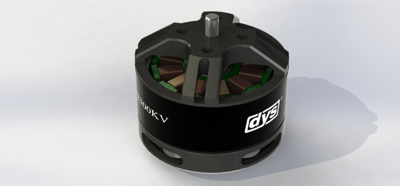 G022084-Multirotor - 电机 - DYS - BE1806-2300KV=飞机