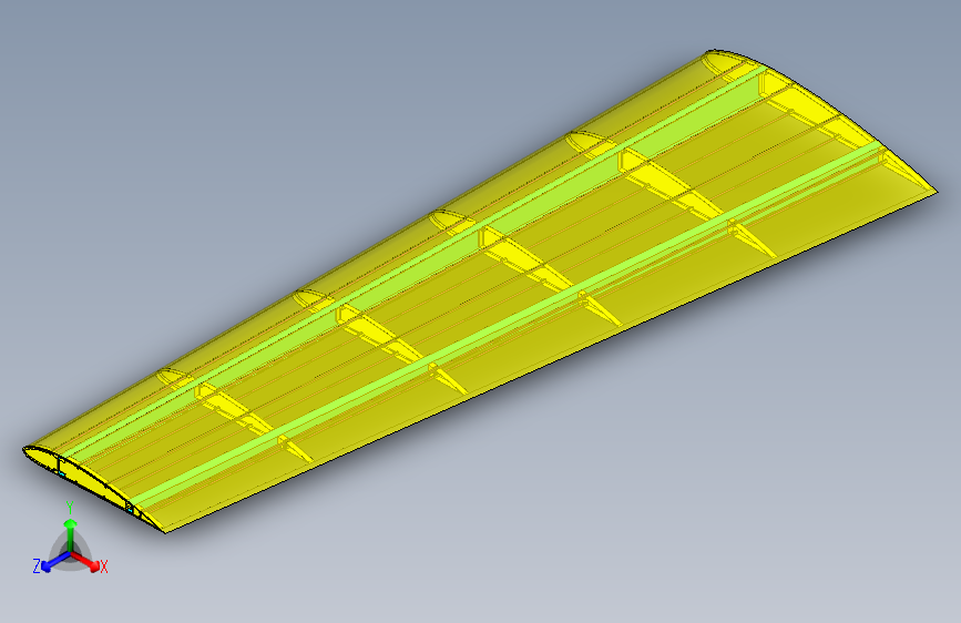 G022090-NACA 4412 航空翼在 CATIA V5=飞机