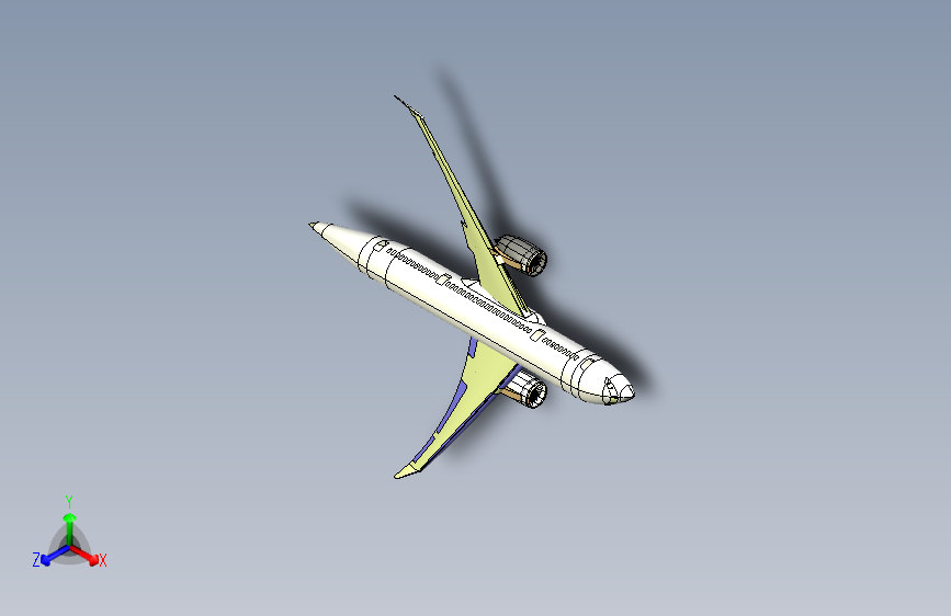 G022324-波音787 Catia V5=飞机