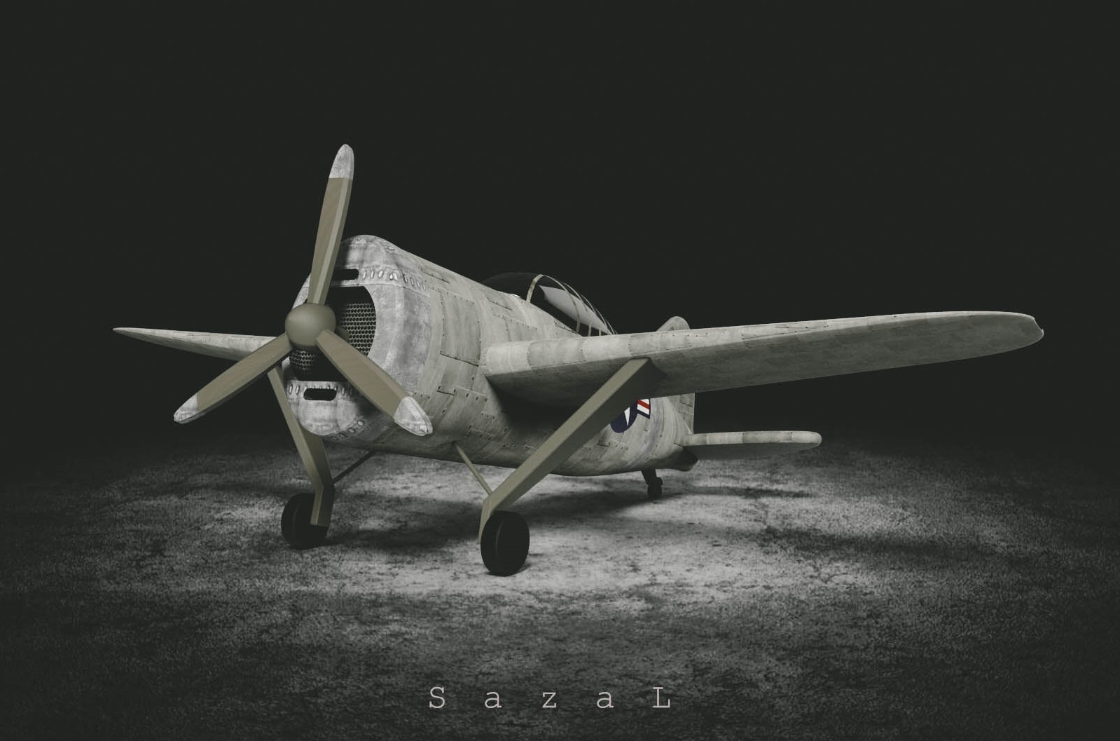 G022347-布鲁斯特F2A水牛=飞机