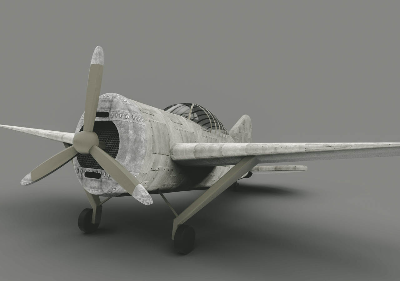 G022347-布鲁斯特F2A水牛=飞机