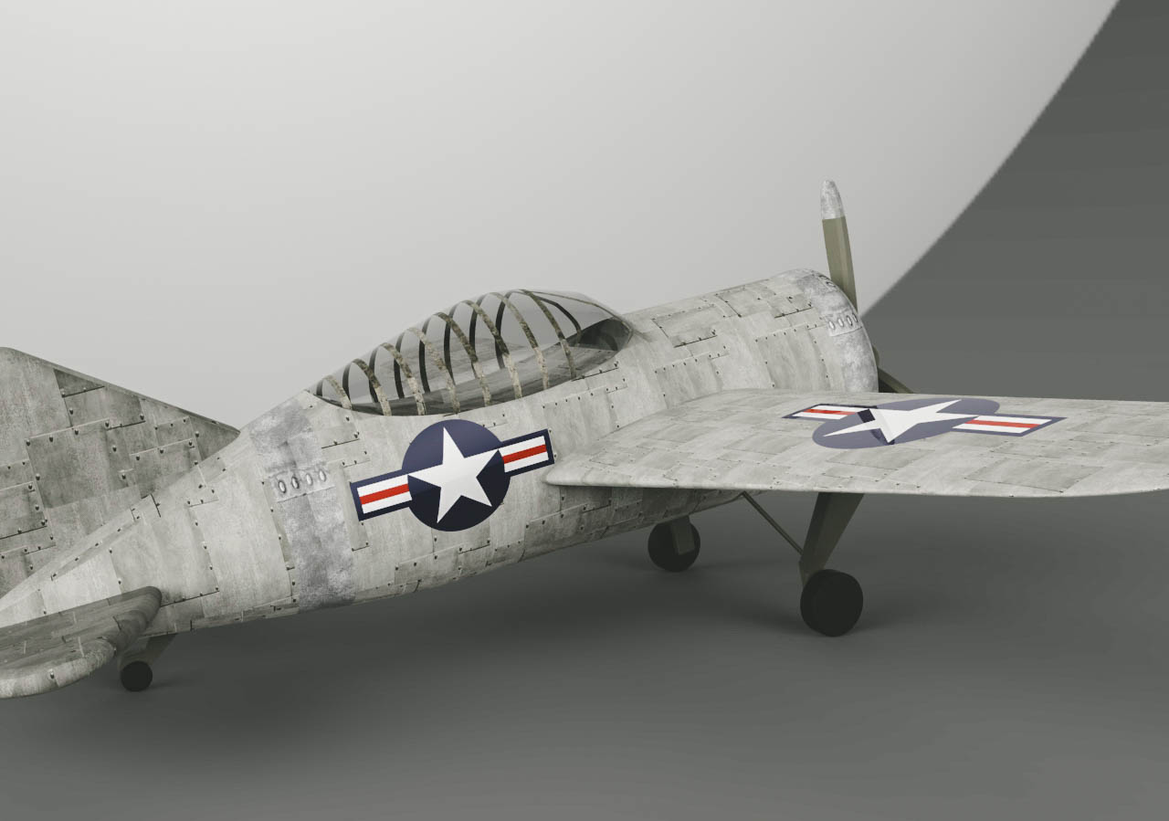 G022347-布鲁斯特F2A水牛=飞机